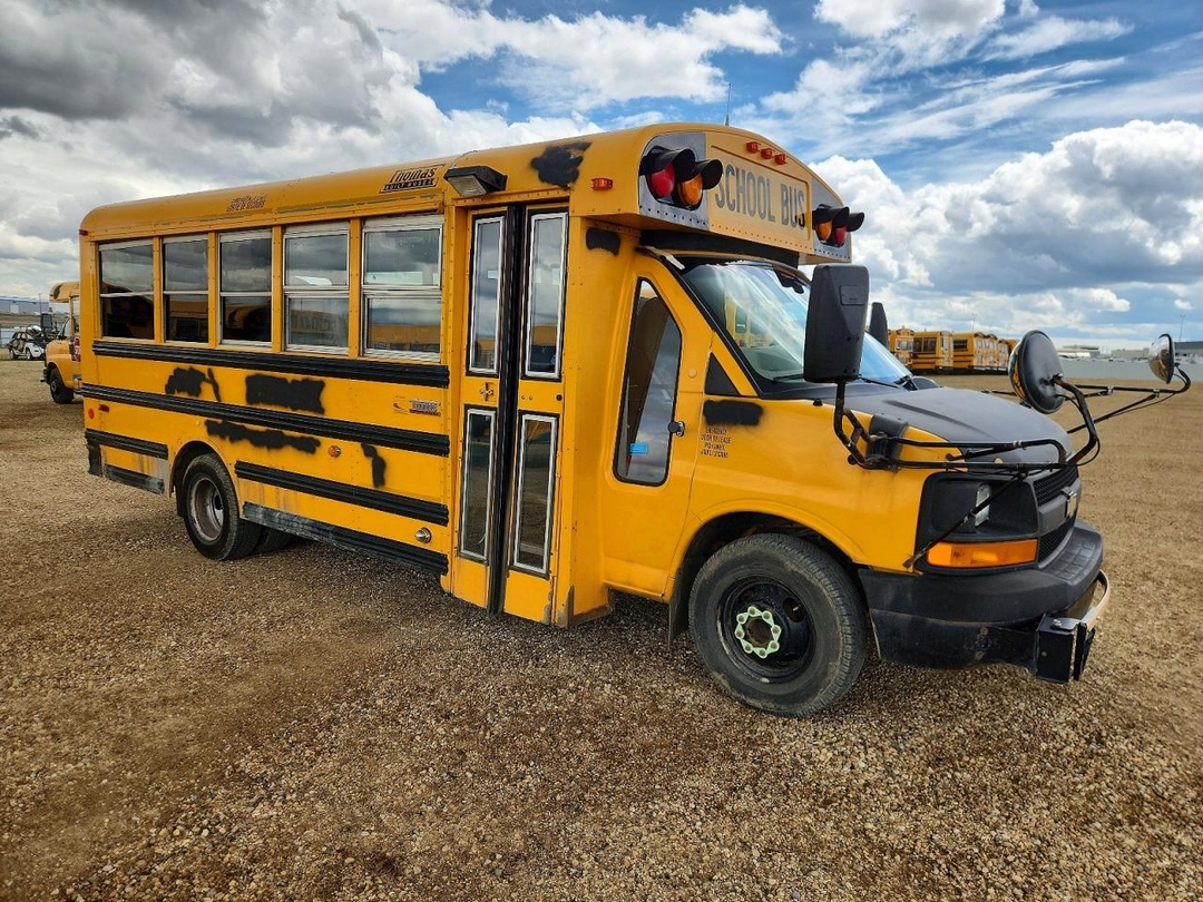 Вид 2011 THOMAS MINOTOUR G3500 SCHOOL BUS, угол 1