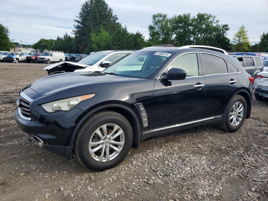 منظر 2012 INFINITI FX35 BASE، زاوية 1