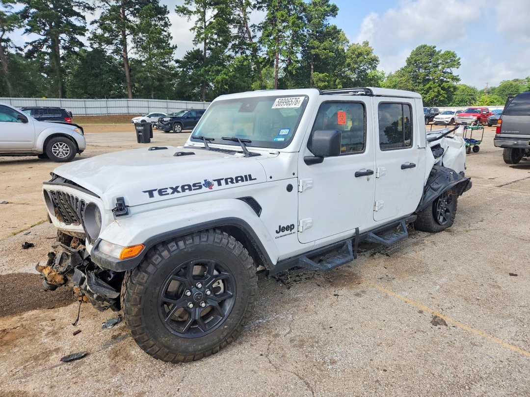 منظر 2024 JEEP GLADIATOR SPORT، زاوية 1