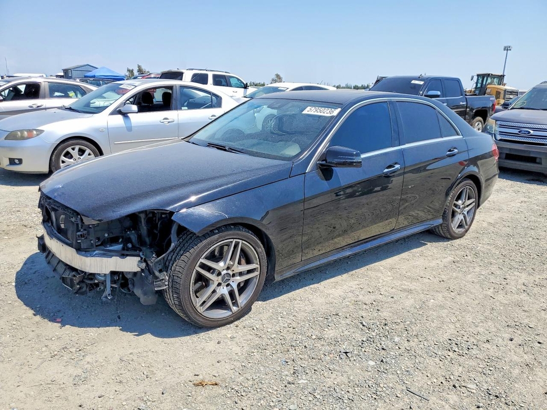 Vista de 2014 MERCEDES-BENZ E 550 4MATIC, ángulo 1
