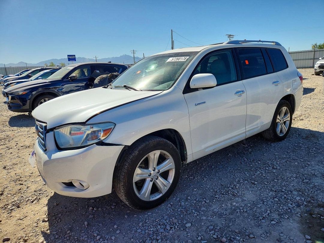 Vue de 2010 TOYOTA HIGHLANDER LIMITED, angle 1