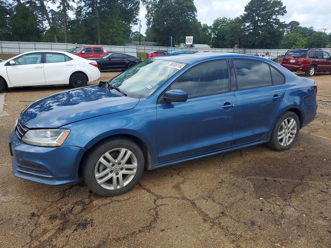 Vista de 2018 VOLKSWAGEN JETTA S, ángulo 1