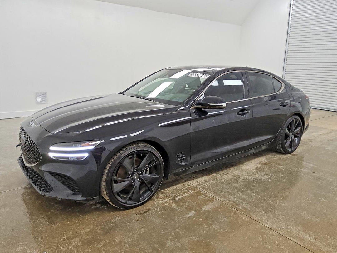 منظر 2023 GENESIS G70 2.0T، زاوية 1