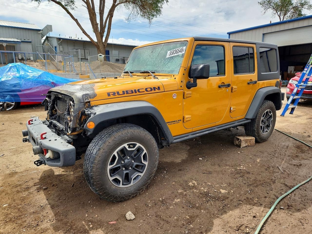 Vista de 2014 JEEP WRANGLER UNLIMITED RUBICON, ángulo 1