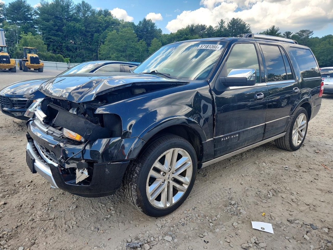 Вид 2015 FORD EXPEDITION PLATINUM, угол 1