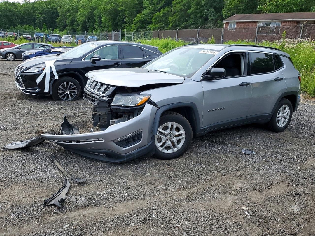 منظر 2019 JEEP COMPASS SPORT، زاوية 1