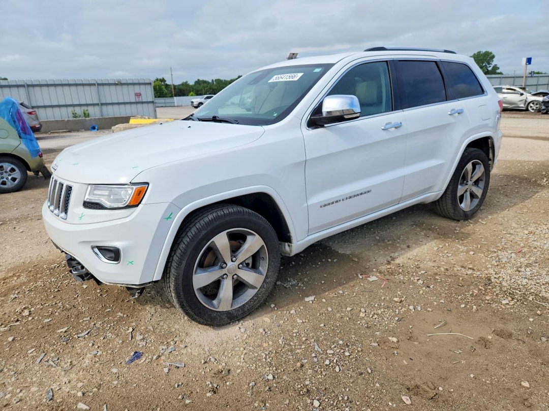 Vue de 2015 JEEP GRAND CHEROKEE OVERLAND, angle 1