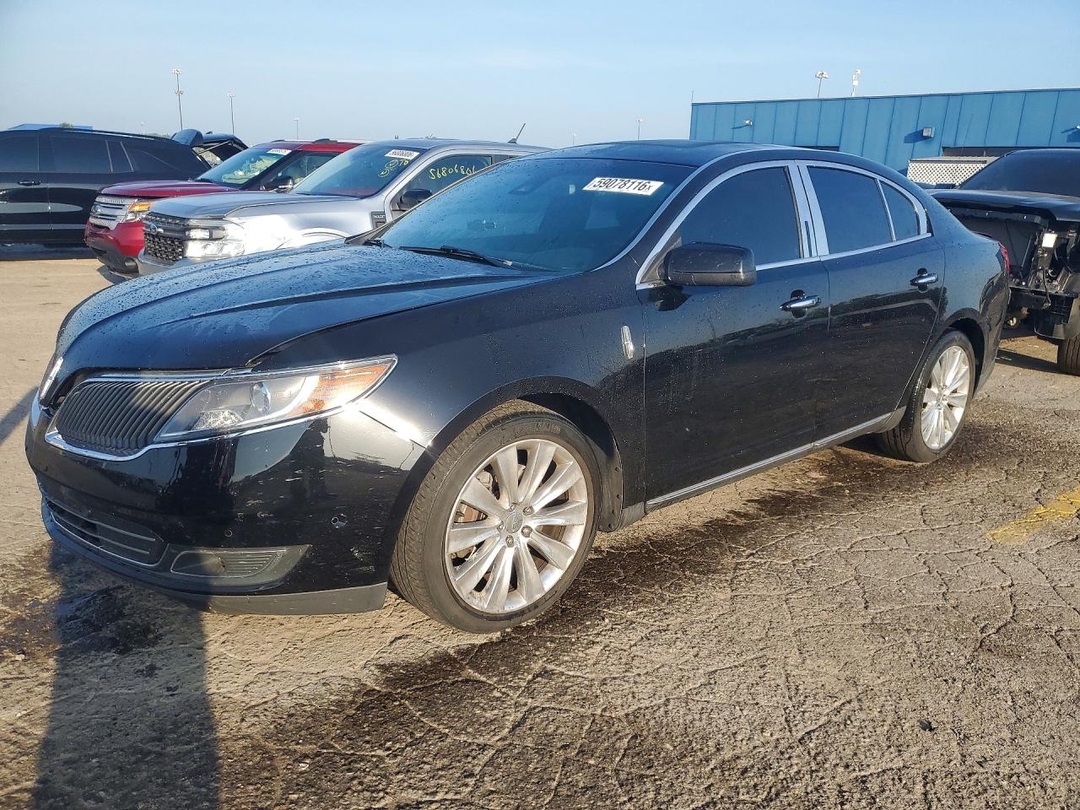 Vista de 2016 LINCOLN MKS, ángulo 1