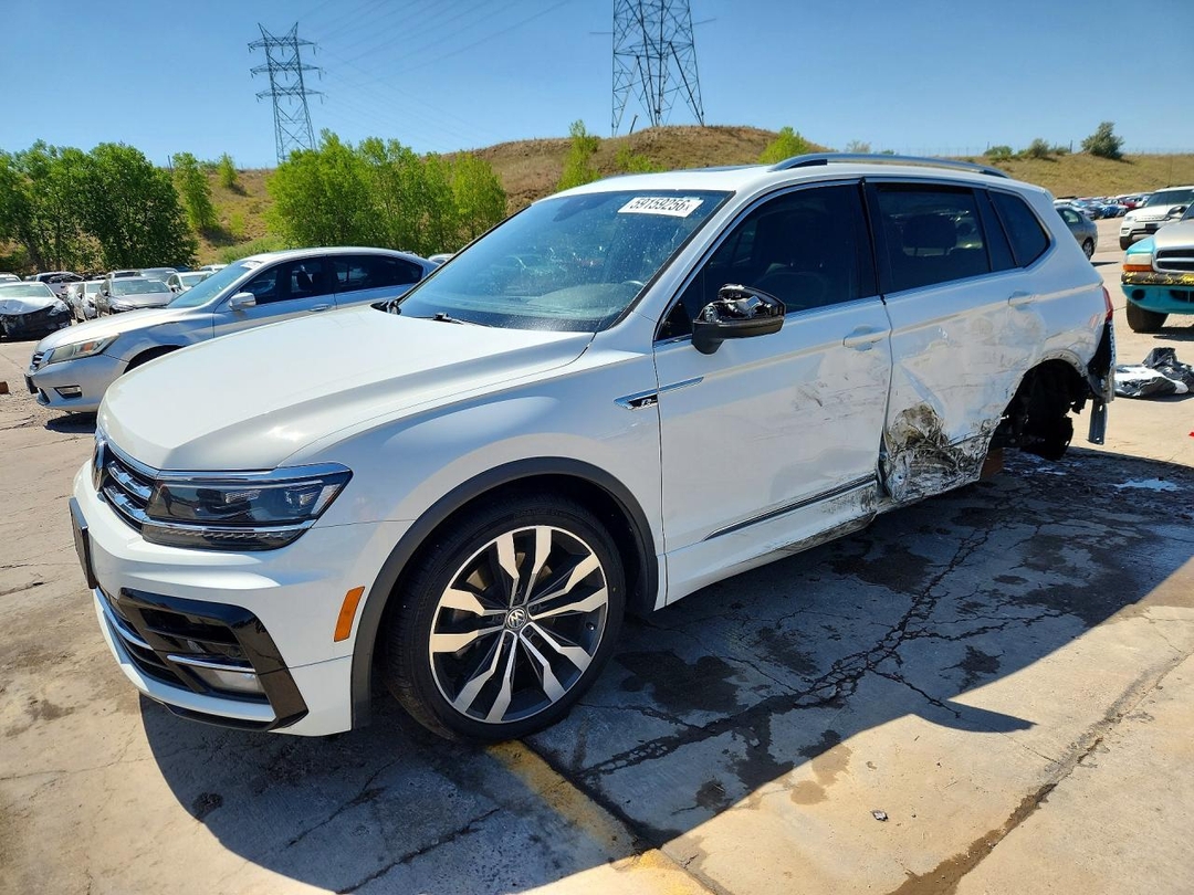 منظر 2019 VOLKSWAGEN TIGUAN SEL PREMIUM/SEL PREMIUM R-LINE، زاوية 1