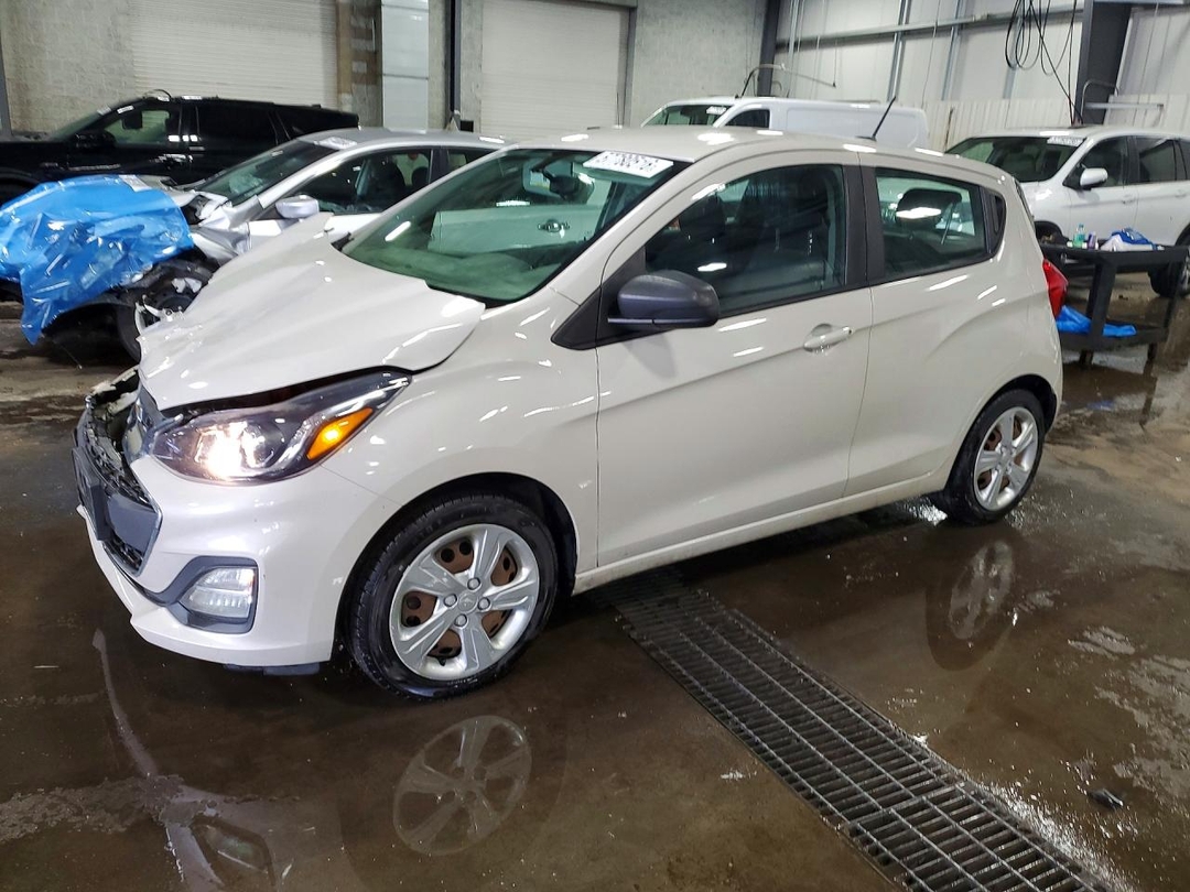 Vista de 2019 CHEVROLET SPARK LS, ángulo 1