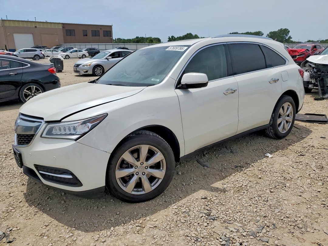 منظر 2016 ACURA MDX ADVANCE، زاوية 1