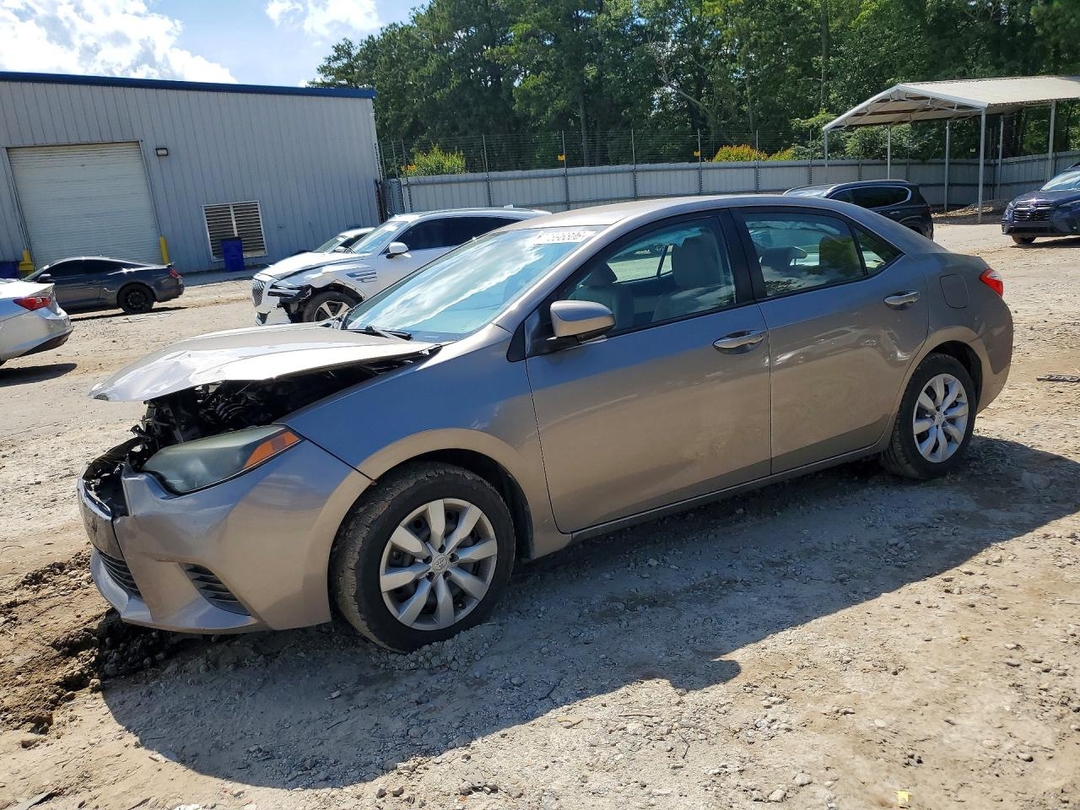 منظر 2015 TOYOTA COROLLA LE، زاوية 1