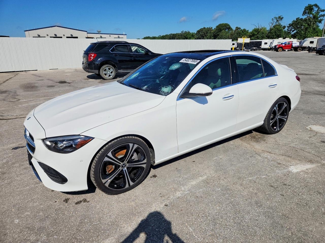 Вид 2023 MERCEDES-BENZ C 300 4MATIC, угол 1