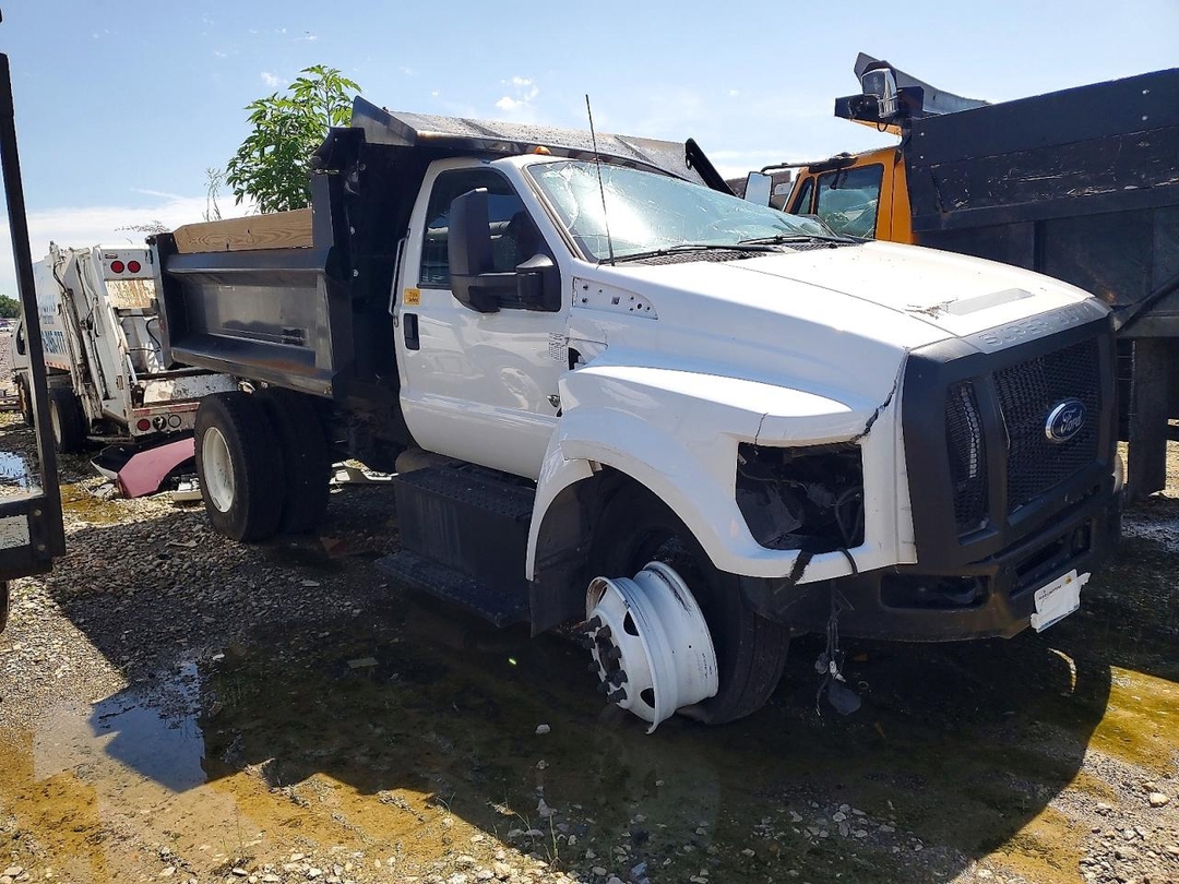 منظر 2025 FORD F750 SUPER DUTY DUMP TRUCK، زاوية 1