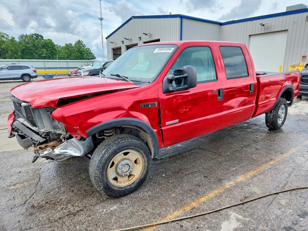 Vue de 2005 FORD F250 SUPER DUTY, angle 1