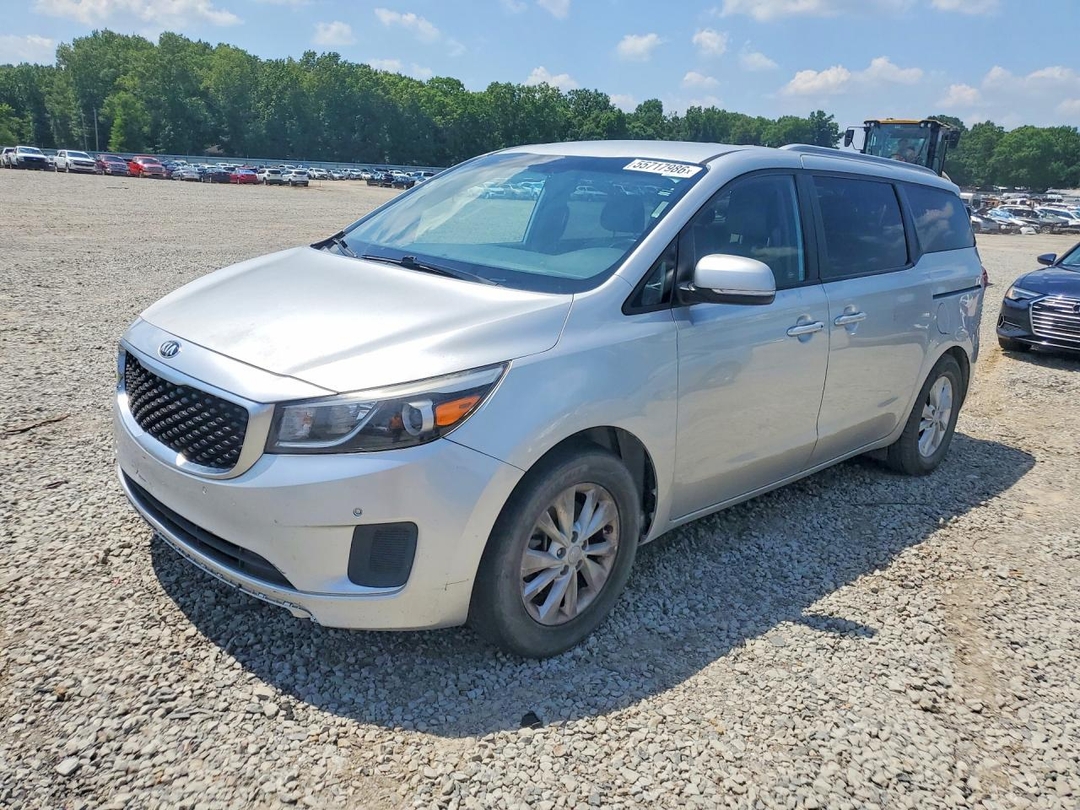منظر 2017 KIA SEDONA LX، زاوية 1