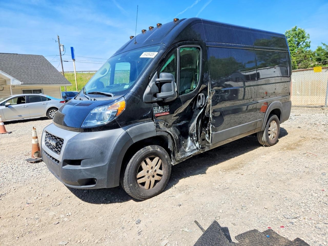 Vista de 2021 RAM PROMASTER 2500 2500 HIGH, ángulo 1