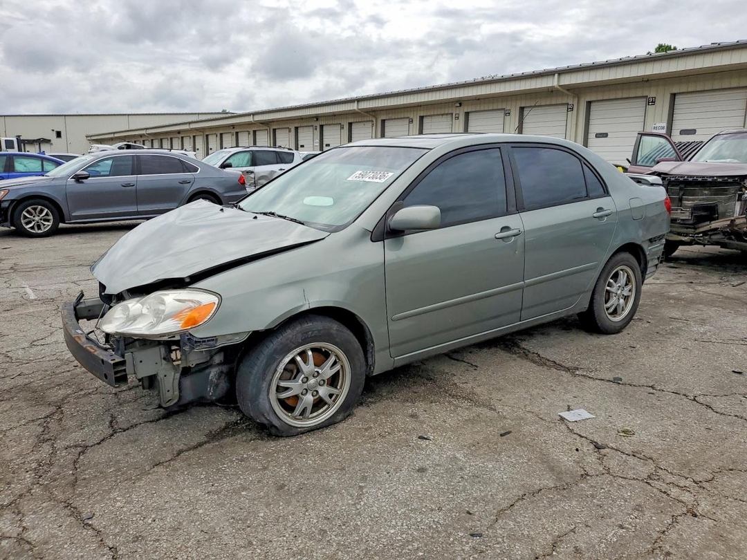 Вид 2003 TOYOTA COROLLA LE, угол 1