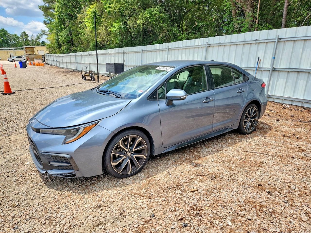 Вид 2020 TOYOTA CORALLA, угол 1