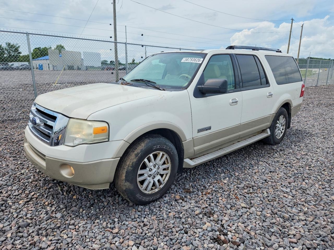 منظر 2008 FORD EXPEDITION EL EDDIE BAUER، زاوية 1