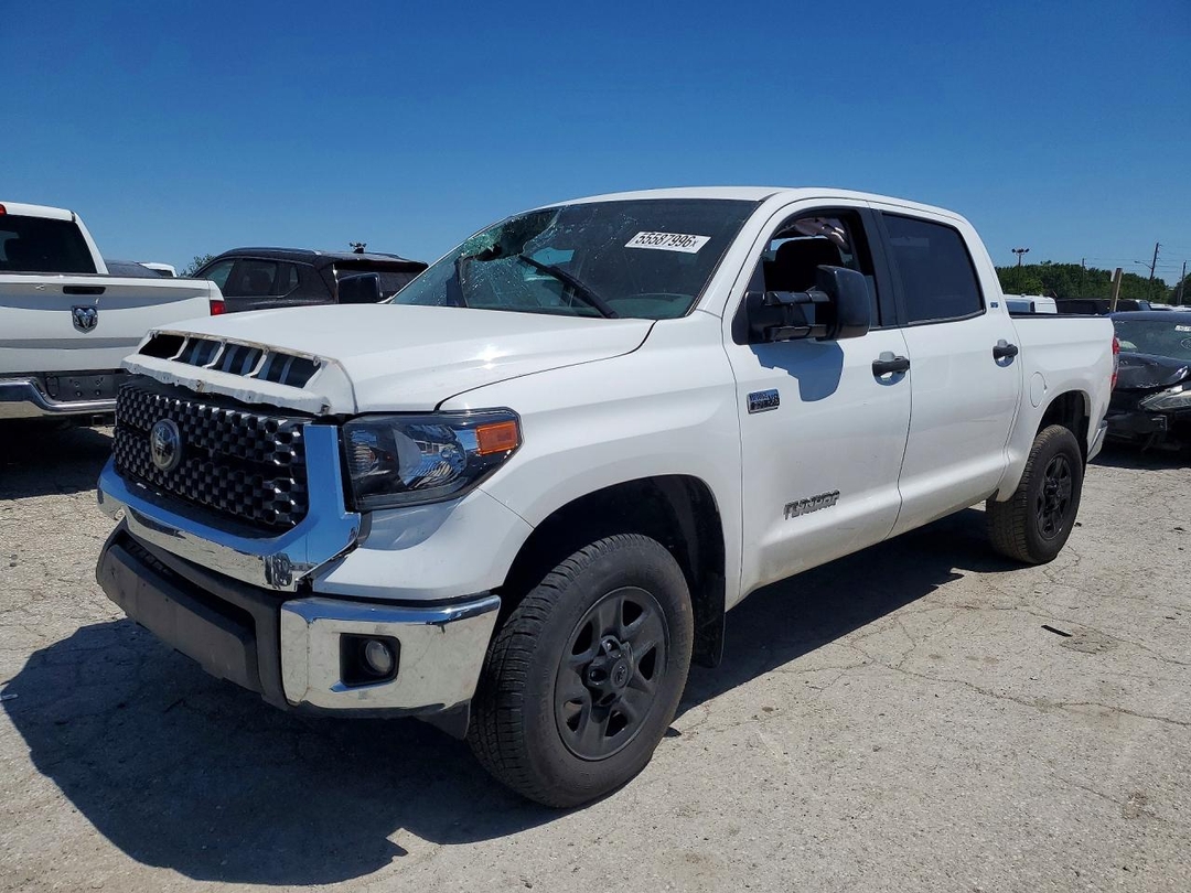 Vedere 2021 TOYOTA TUNDRA SR5, unghi 1