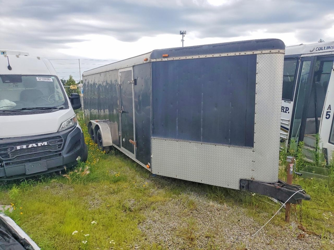Вид 2009 ATLAS ENCLOSED CARGO SNOWMOBILE TRAILER, угол 1