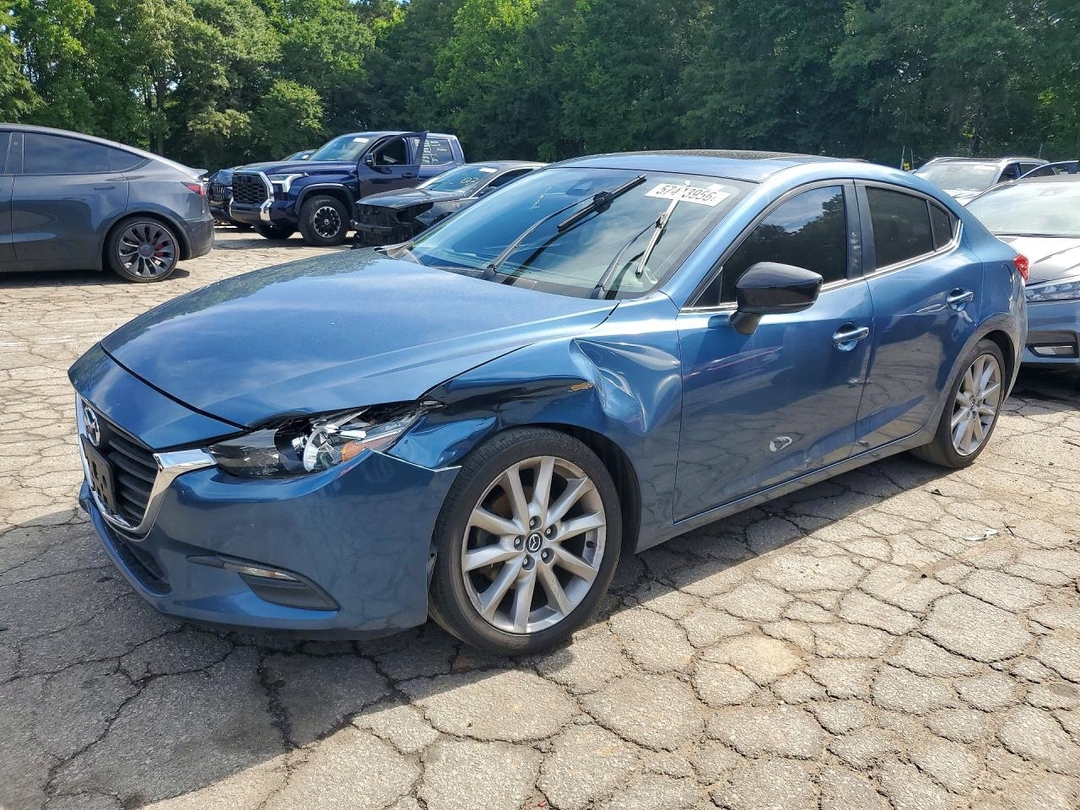 Vista de 2017 MAZDA 3 TOURING, ángulo 1