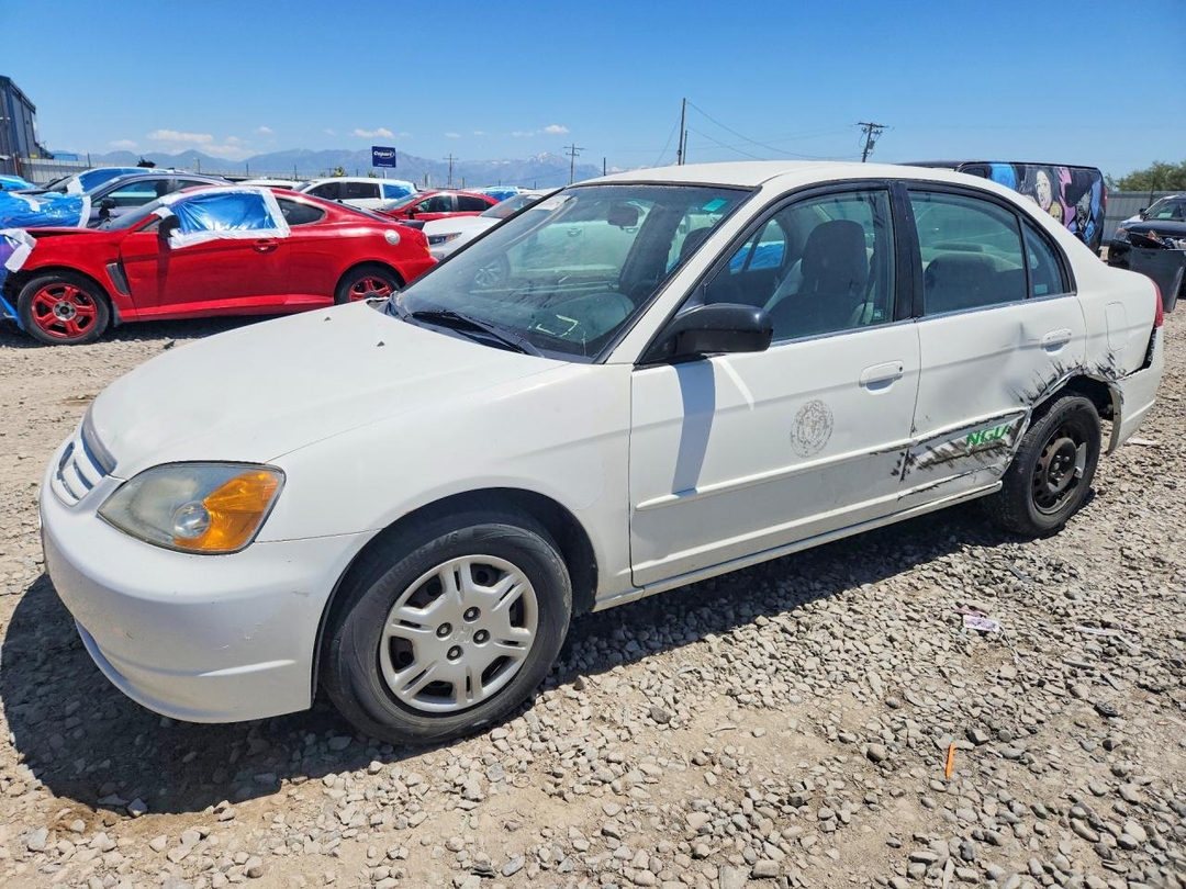 Vista de 2002 HONDA CIVIC GX, ángulo 1