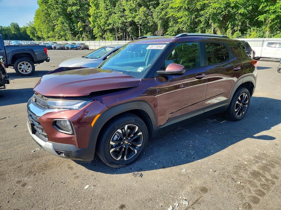 Вид 2023 CHEVROLET TRAILBLAZER LT, угол 1