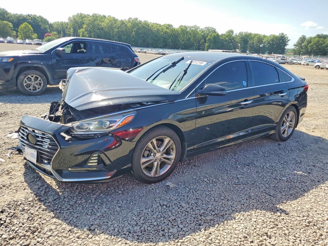 Вид 2018 HYUNDAI SONATA LIMITED, угол 1