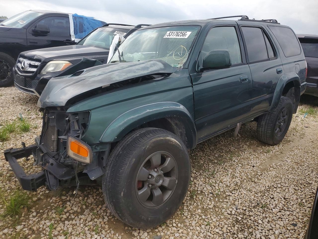 Вид 2000 TOYOTA 4RUNNER SR5, угол 1