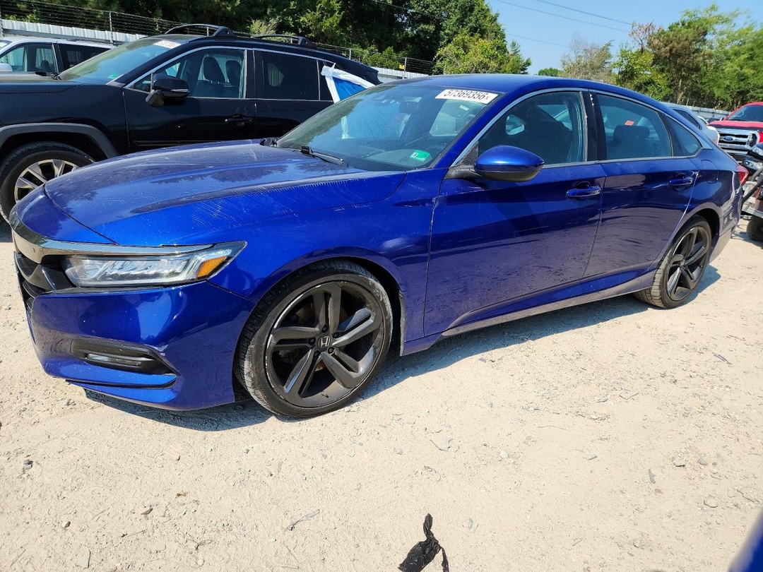 Vista de 2018 HONDA ACCORD SPORT, ángulo 1