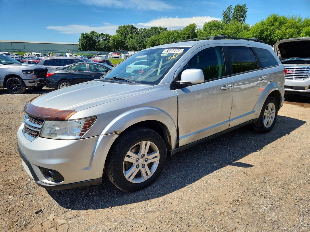 منظر 2012 DODGE JOURNEY SXT، زاوية 1