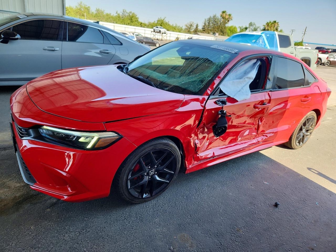 Vista de 2022 HONDA CIVIC SPORT, ángulo 1
