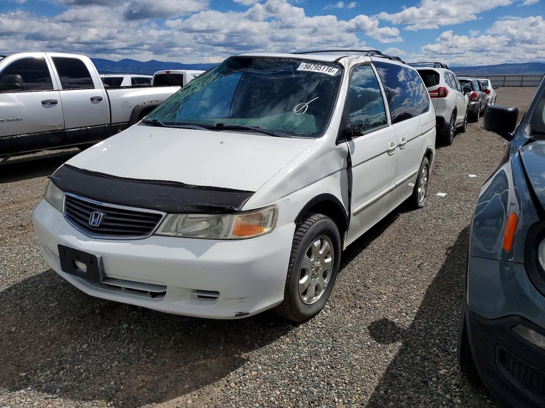 Вид 2001 HONDA ODYSSEY EX, угол 1