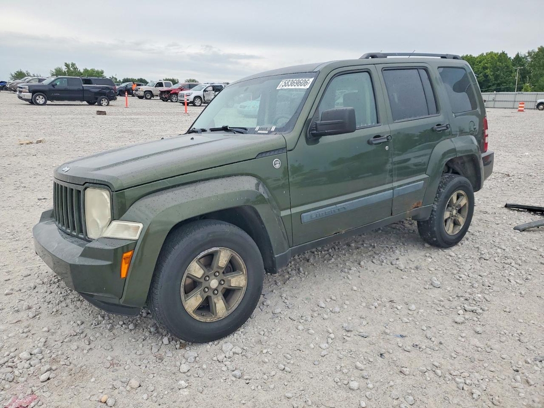 منظر 2008 JEEP LIBERTY SPORT، زاوية 1