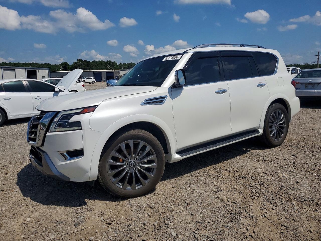 Vue de 2023 NISSAN ARMADA PLATINUM, angle 1