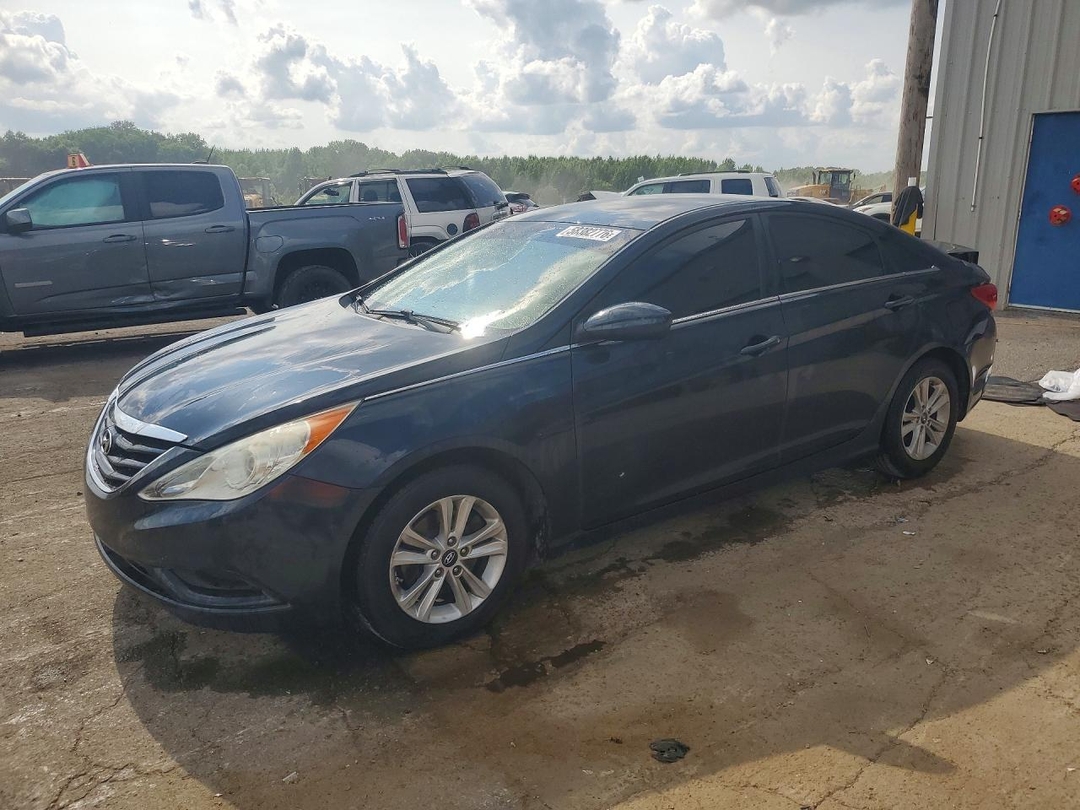 منظر 2012 HYUNDAI SONATA GLS، زاوية 1