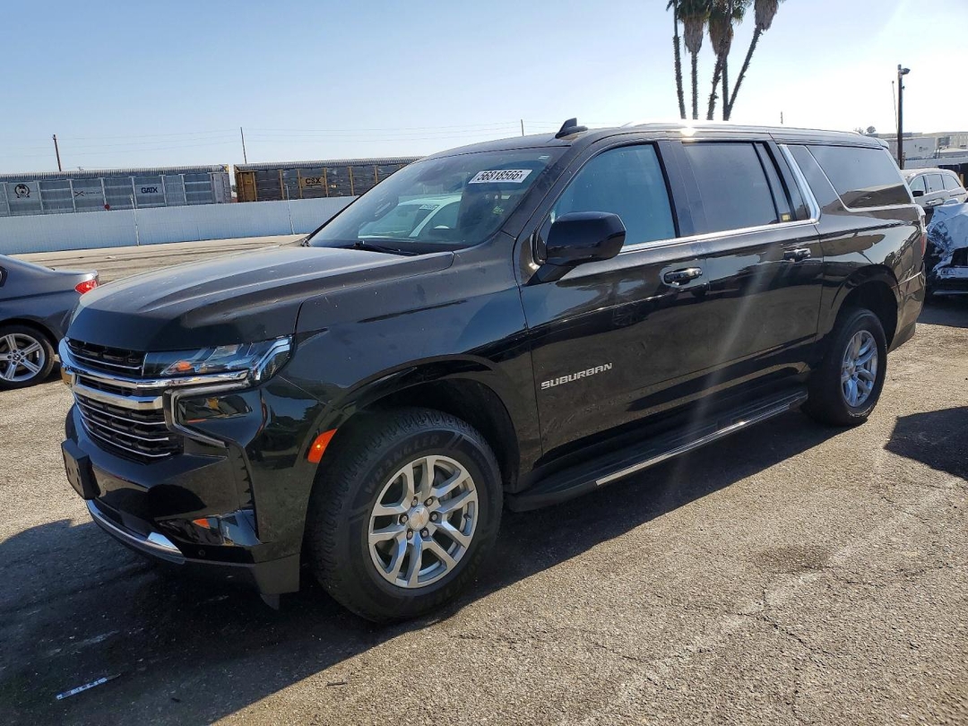 Vista de 2023 CHEVROLET SUBURBAN, ángulo 1