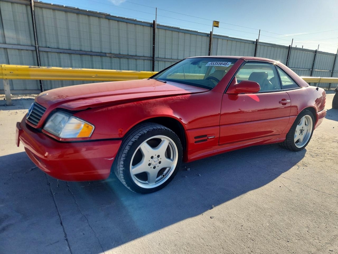 Вид 1999 MERCEDES-BENZ SL, угол 1
