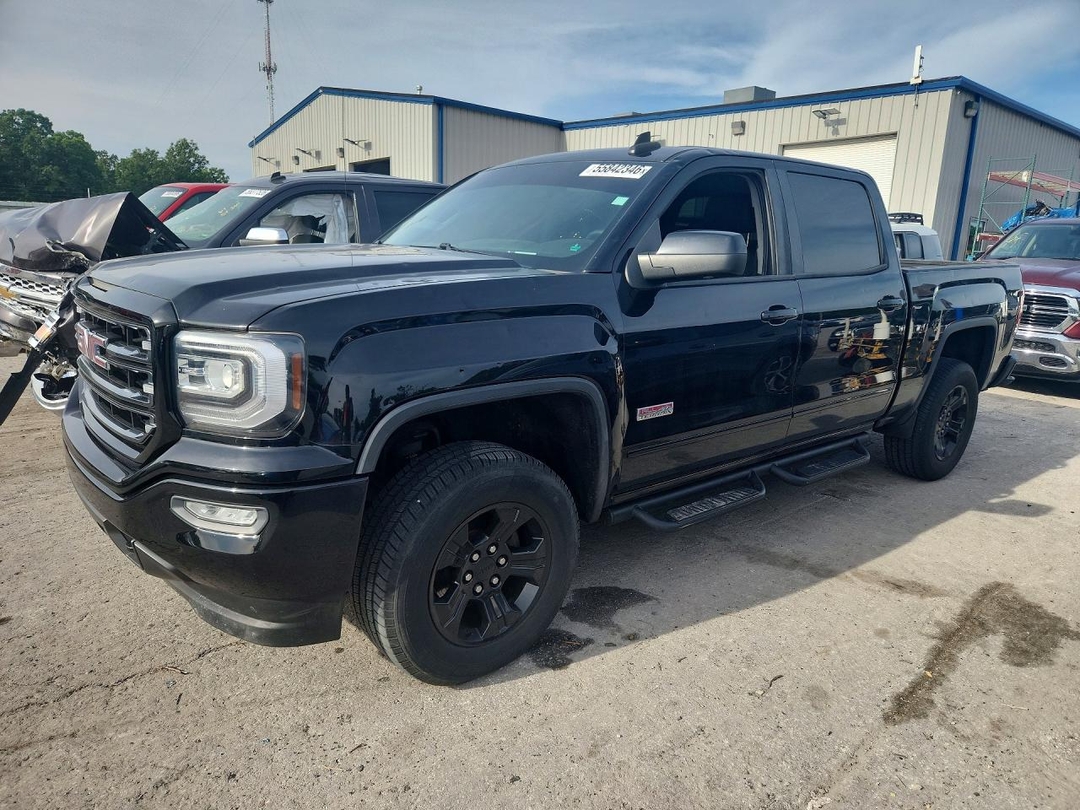 Vue de 2017 GMC SIERRA K1500 SLT, angle 1