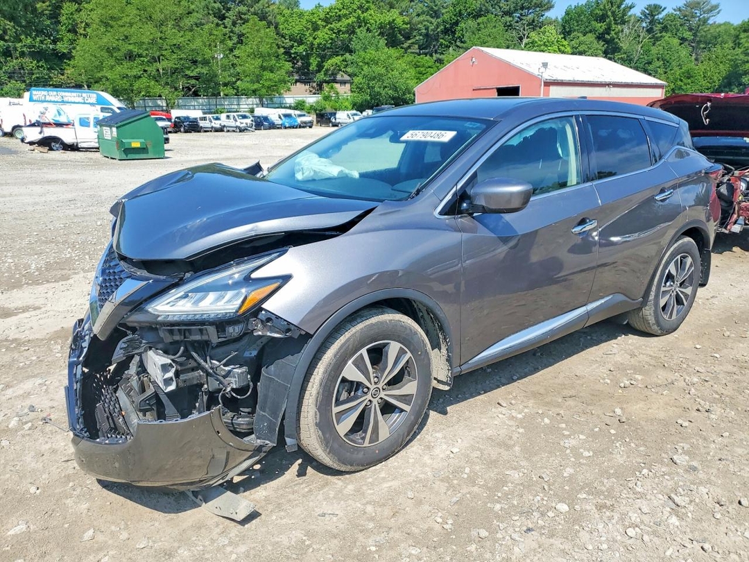 Vista de 2021 NISSAN MURANO S, ángulo 1