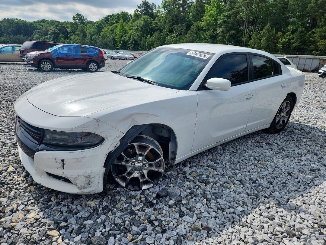 Вид 2016 DODGE CHARGER SXT, угол 1