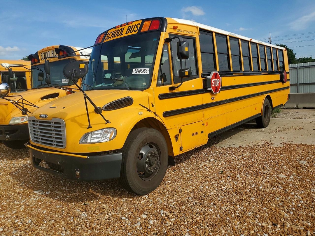 منظر 2012 THOMAS SAF-T-LINER C2 - SCHOOL BUS، زاوية 1