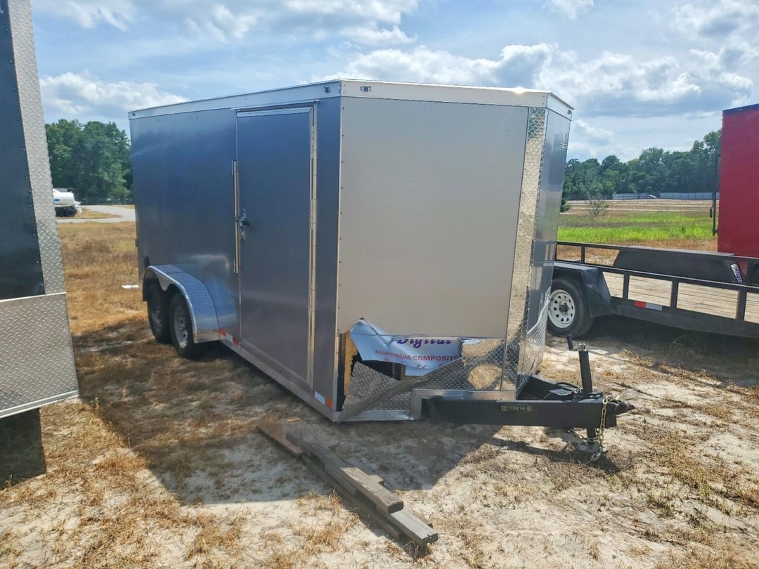 منظر 2026 COVERED WAGON CW7X16TA2 ENCLOSED CARGO TRAILER، زاوية 1