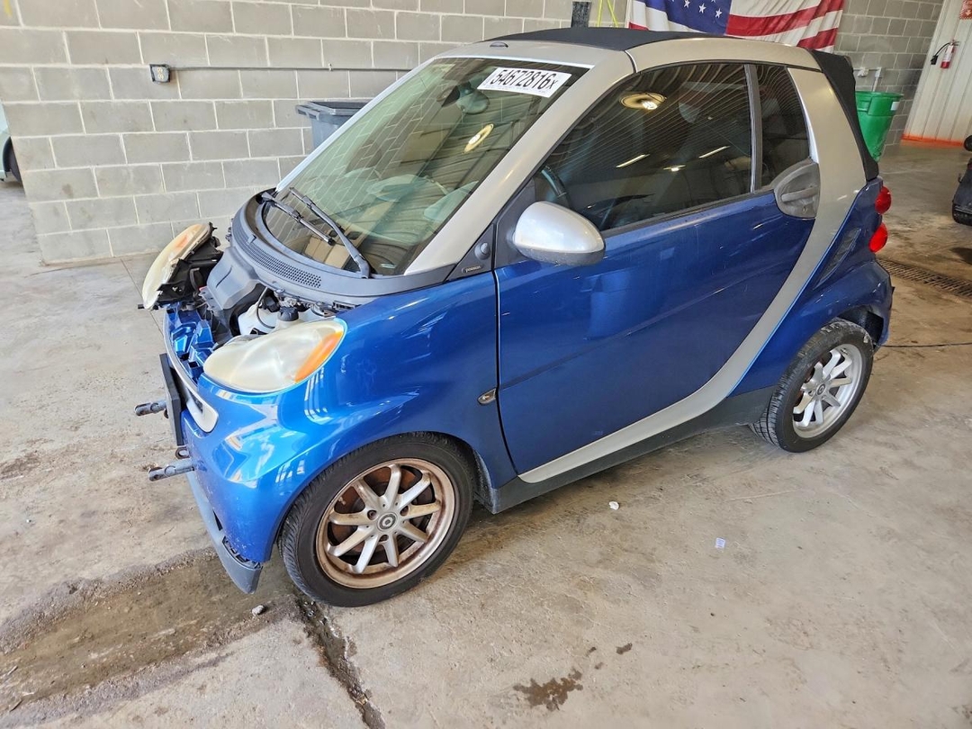 Vue de 2008 SMART FORTWO PASSION, angle 1