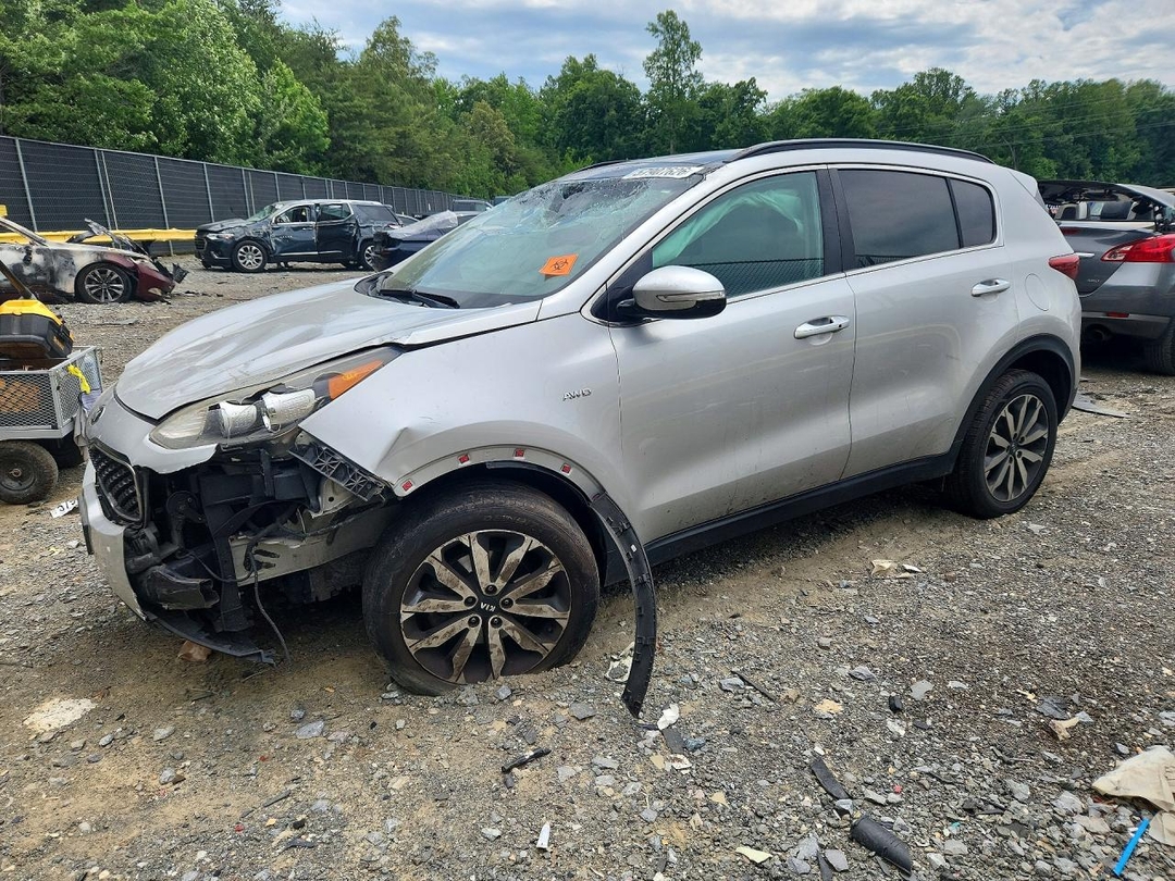 Вид 2018 KIA SPORTAGE EX, угол 1
