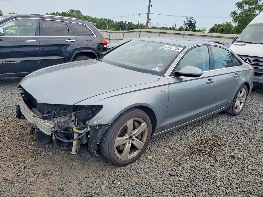 منظر 2012 AUDI A6، زاوية 1
