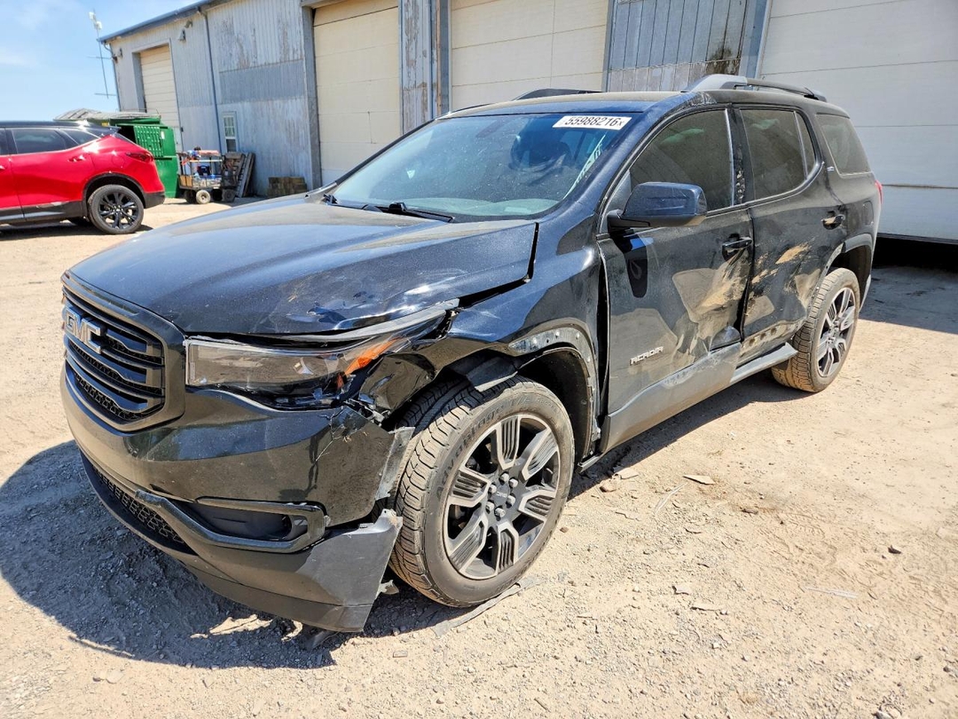 منظر 2019 GMC ACADIA SLT-1، زاوية 1
