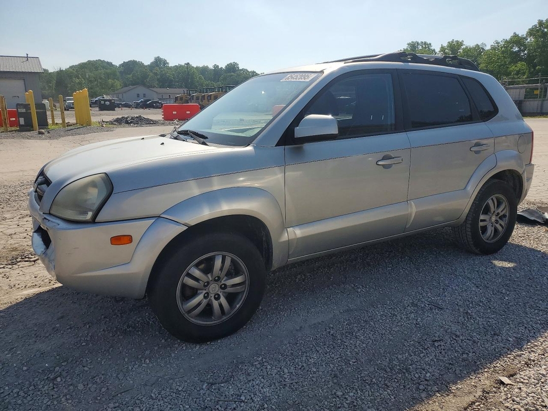 Vue de 2008 HYUNDAI TUCSON LIMITED, angle 1